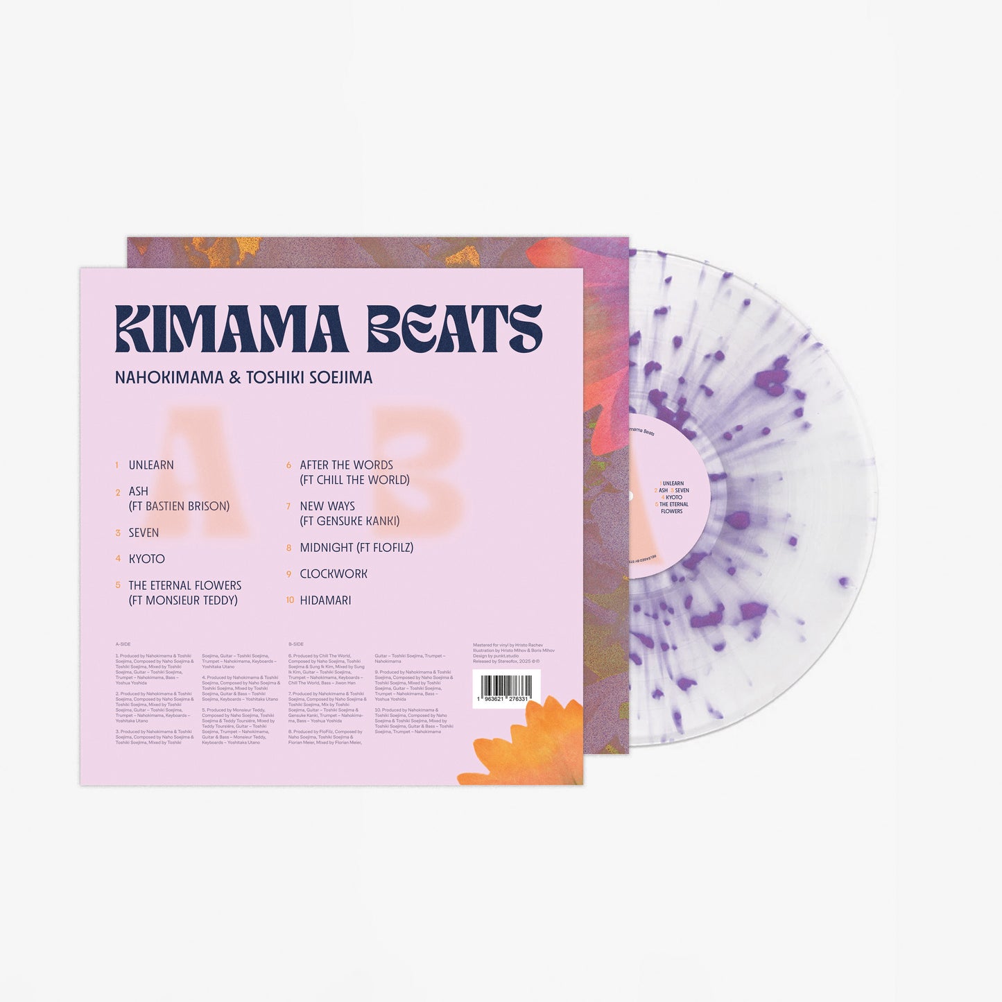 Kimama Beats - Nahokimama & Toshiki Soejima, 12" splatter vinyl [pre-order]